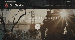 Desktop Screenshot of aplustree.com