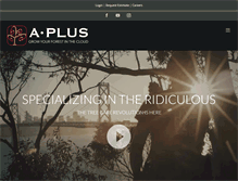 Tablet Screenshot of aplustree.com